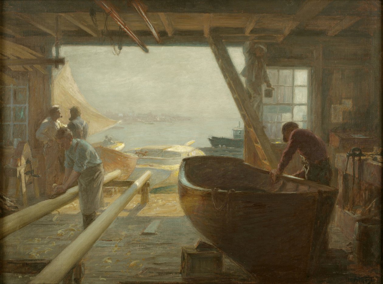Tekne Üreticileri by Edward Henry Potthast