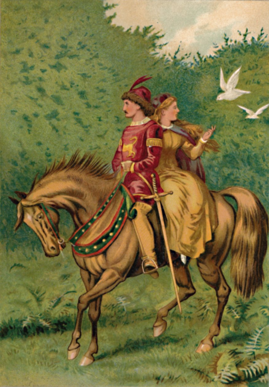 Külkedisi ve Prens, 1901 by Edward Henry Wehnert
