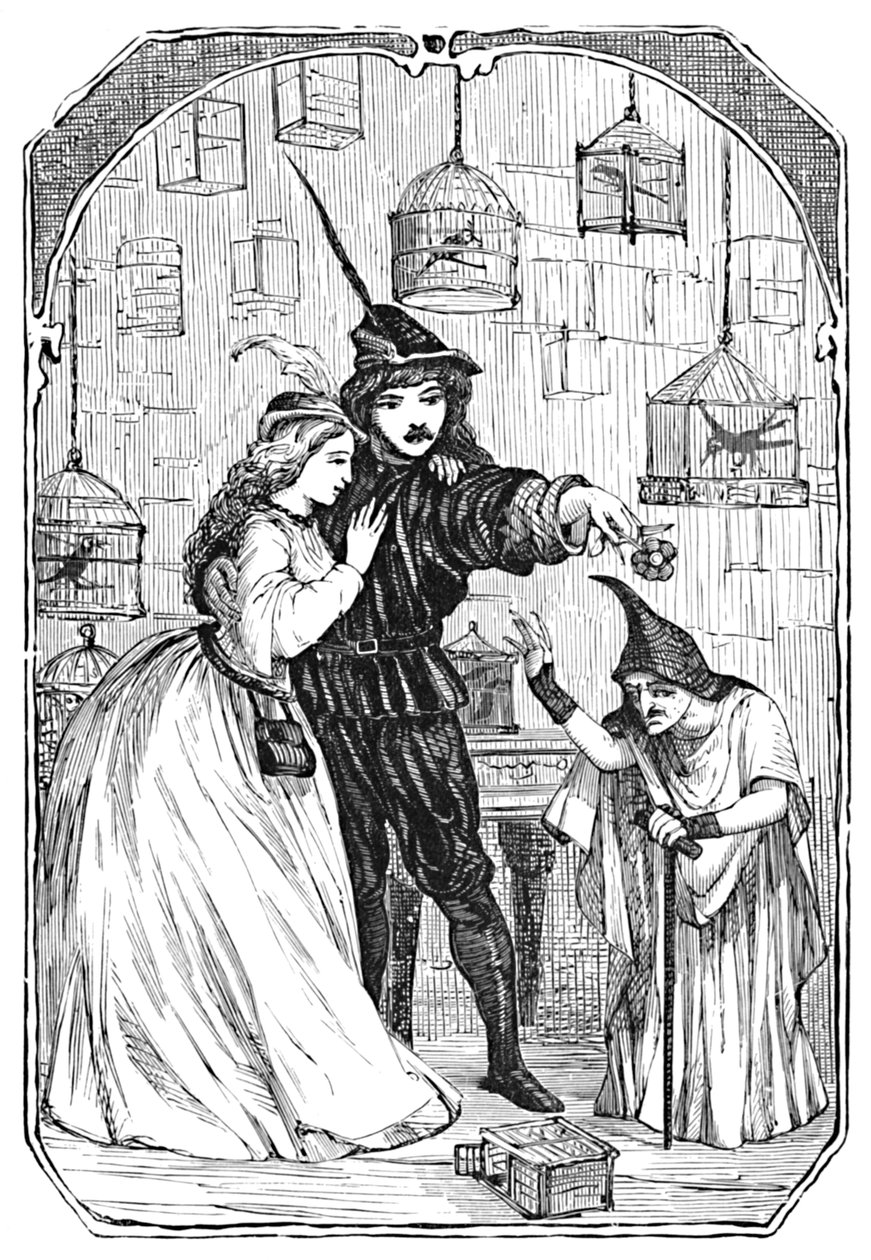 Jorinde ve Joringel, 1901 by Edward Henry Wehnert