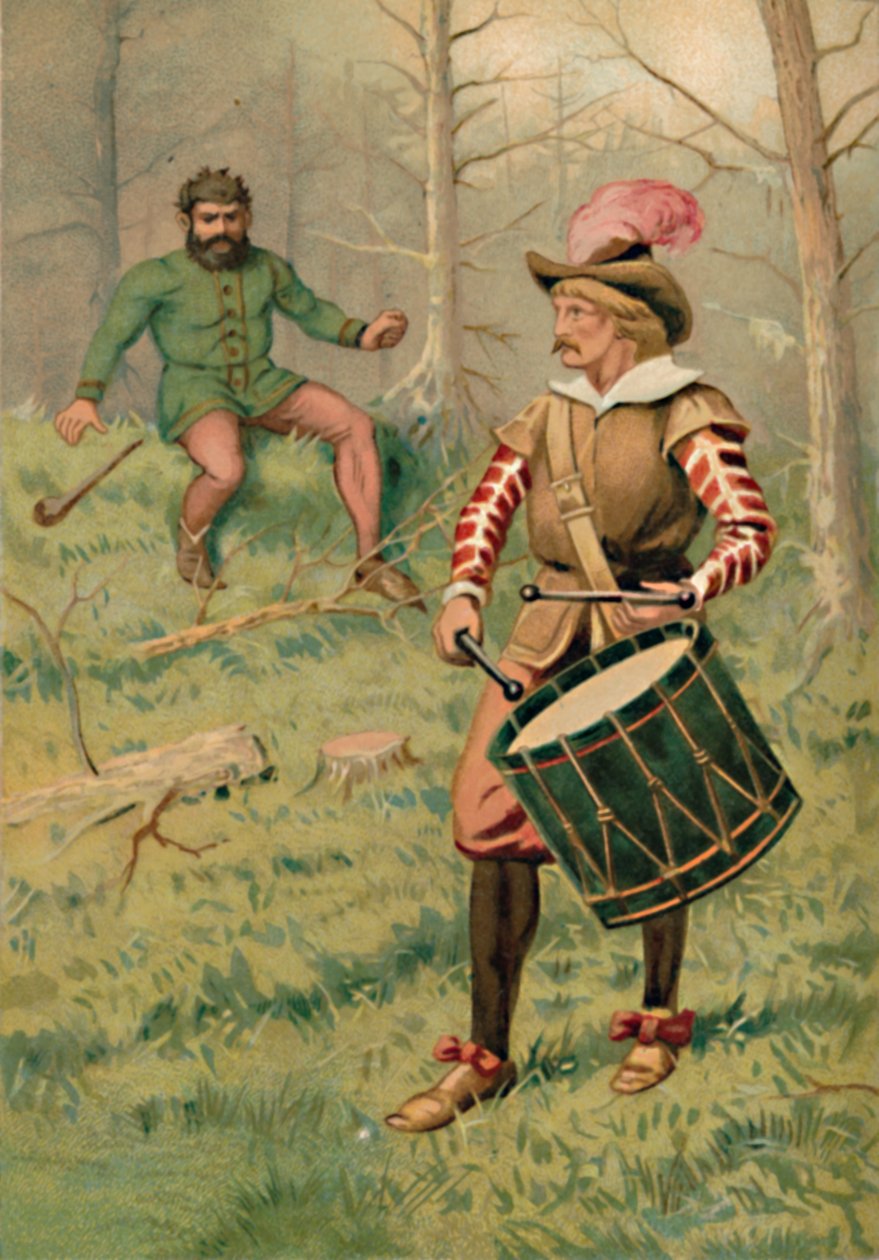 Davulcu ve Dev, 1901 by Edward Henry Wehnert