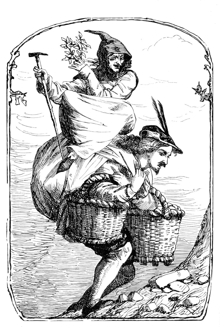 Kuyudaki Kaz-Kız, 1901 by Edward Henry Wehnert