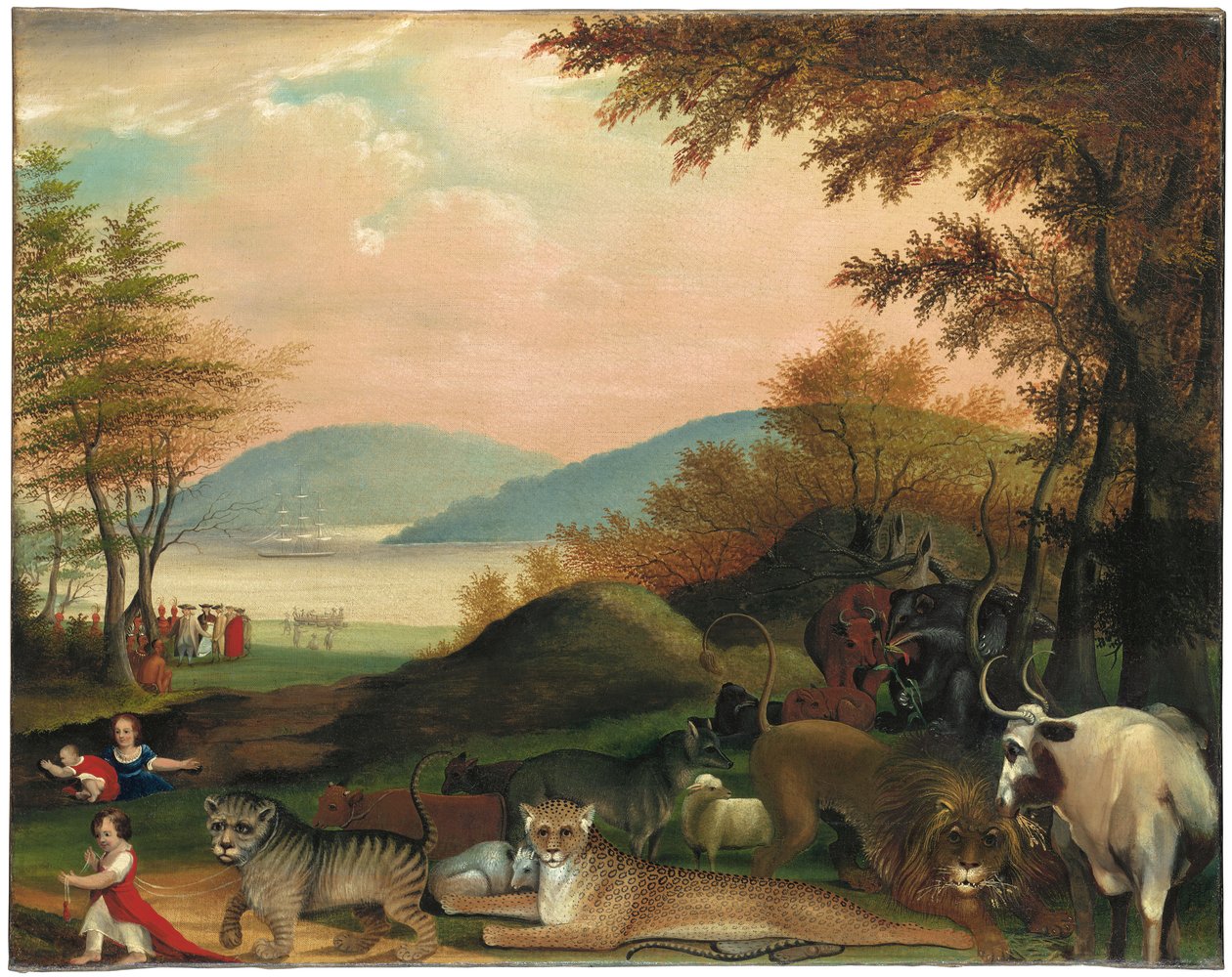 Barışçıl Krallık by Edward Hicks