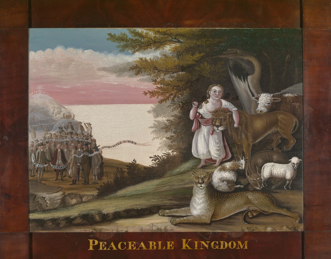 Barışçıl Krallık, 1829-30 by Edward Hicks