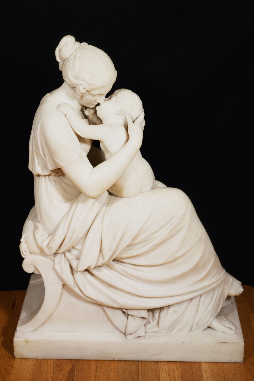 Anne ve Çocuk (mermer) by Edward Hodges Baily