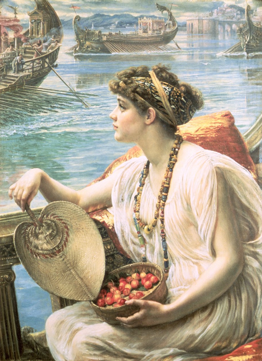 Bir Roma Tekne Yarışı by Edward John Poynter