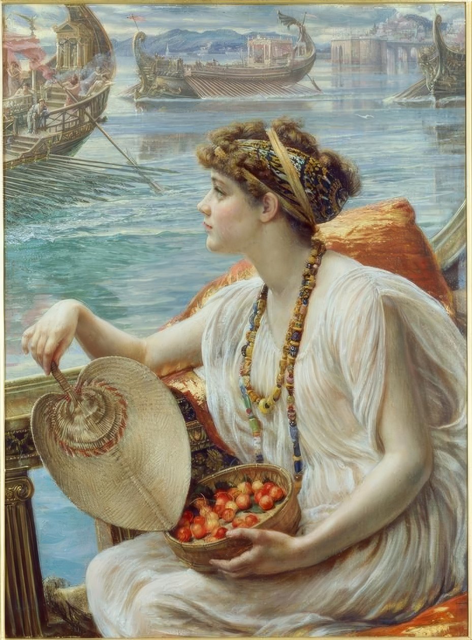 Bir Roma Tekne Yarışı by Edward John Poynter