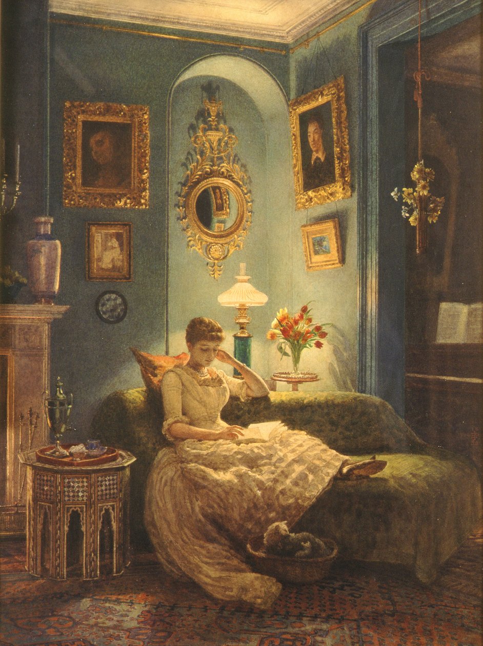 Evde Bir Akşam, 1888 by Edward John Poynter