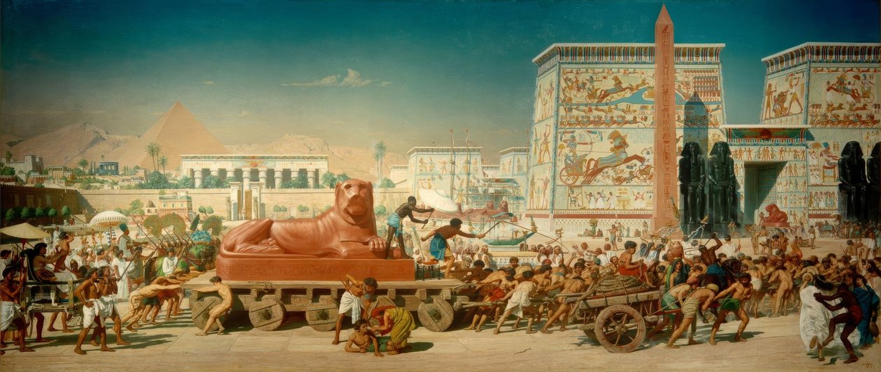 E.J.Poynter, İsrail, Mısır by Edward John Poynter