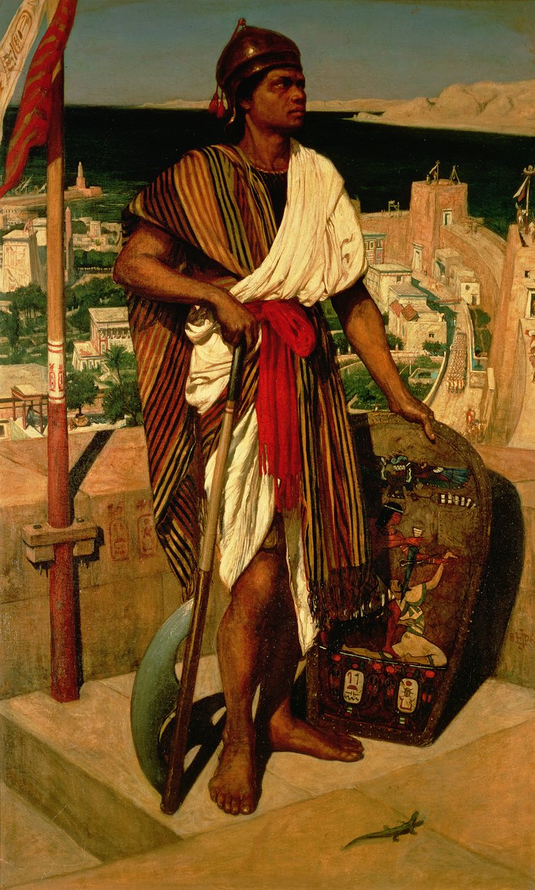 Firavunlar Zamanında Nöbette by Edward John Poynter