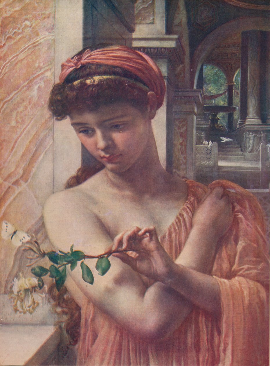 Aşk Tapınağında Ruh, 1882, c1915 by Edward John Poynter