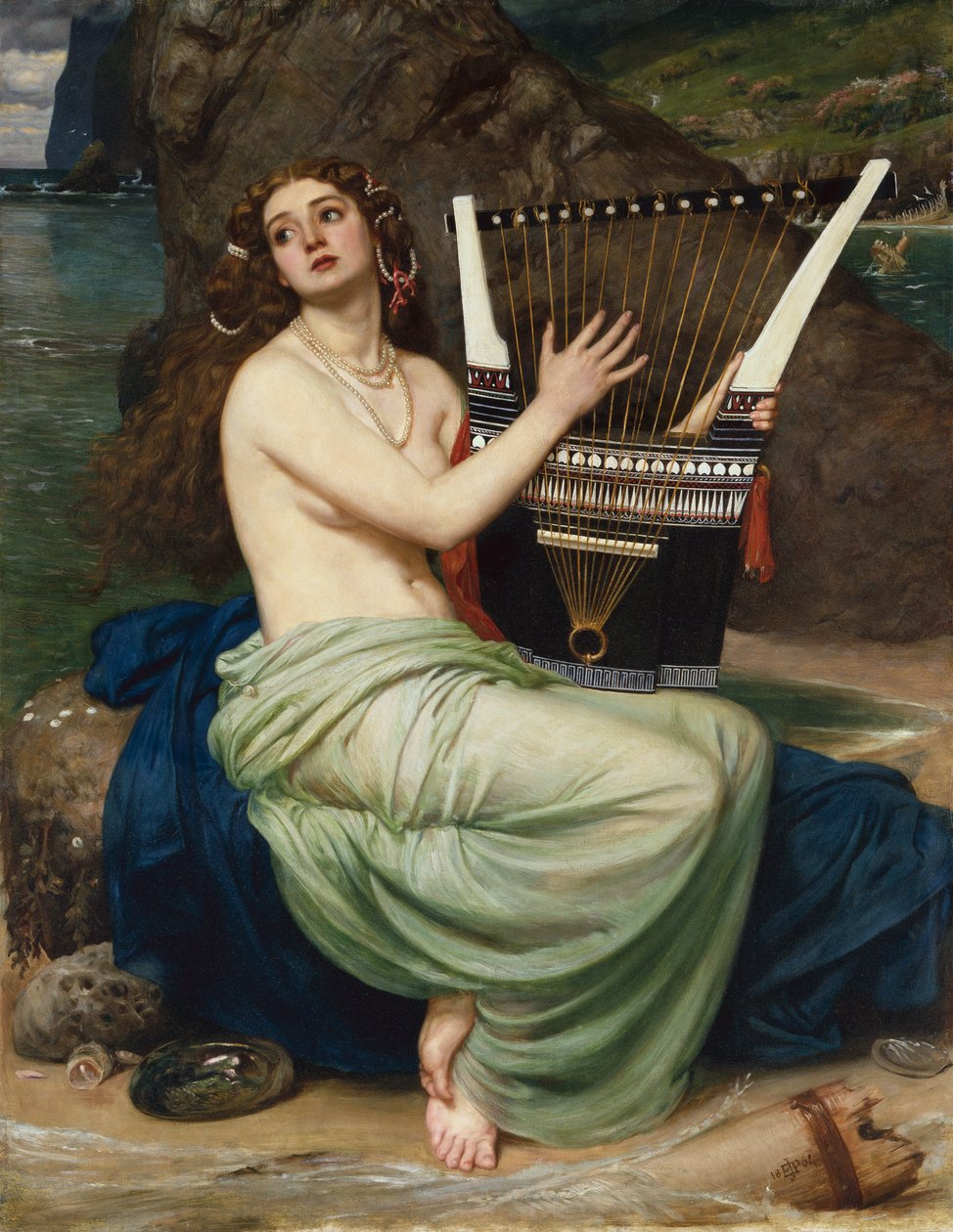 siren by Edward John Poynter