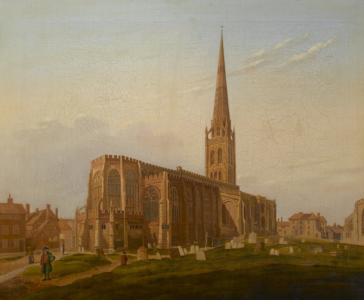 Aziz Michael Kilisesi, Coventry, c.1824 by Edward Junior Rudge