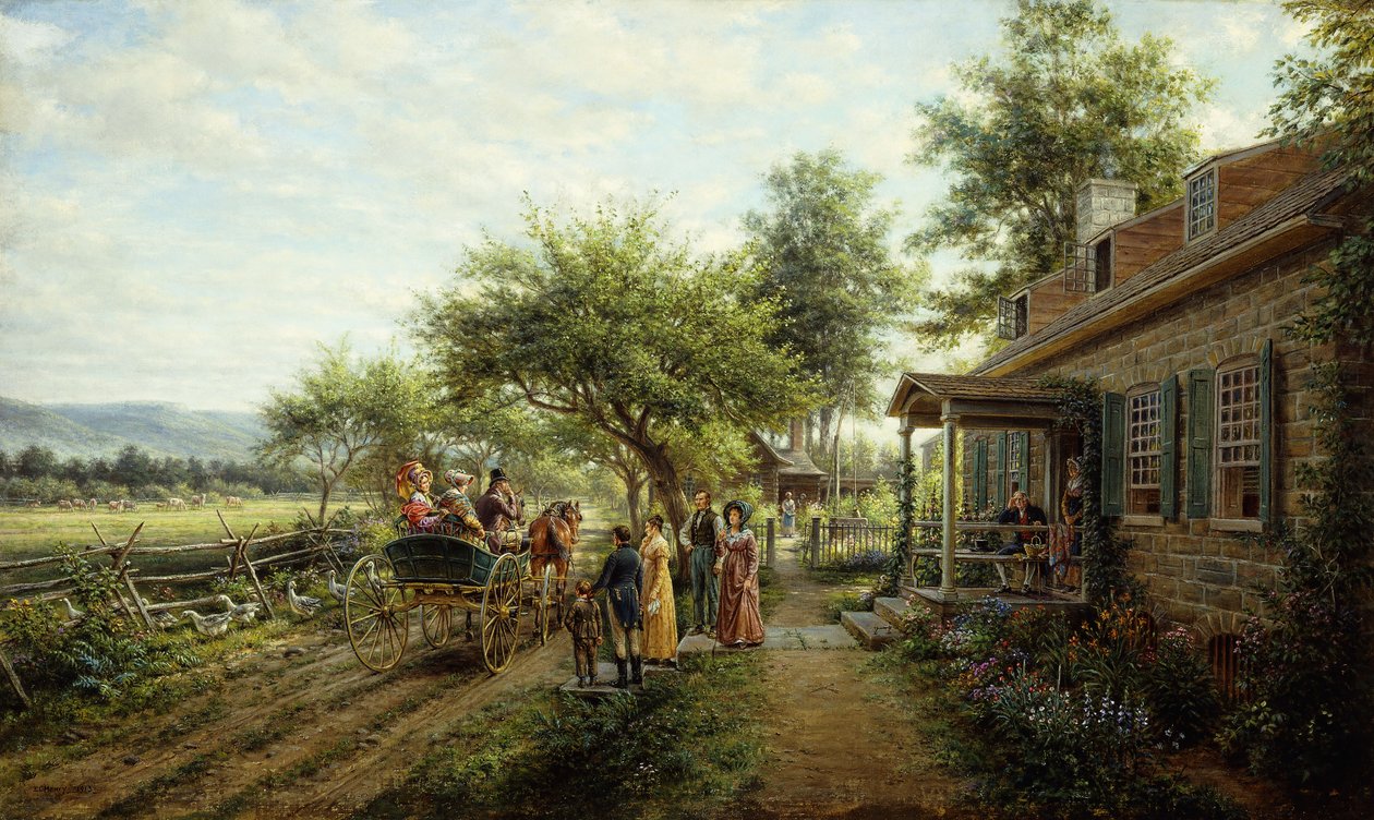 1812 Savaşı Haberleri, 1913 by Edward Lamson Henry