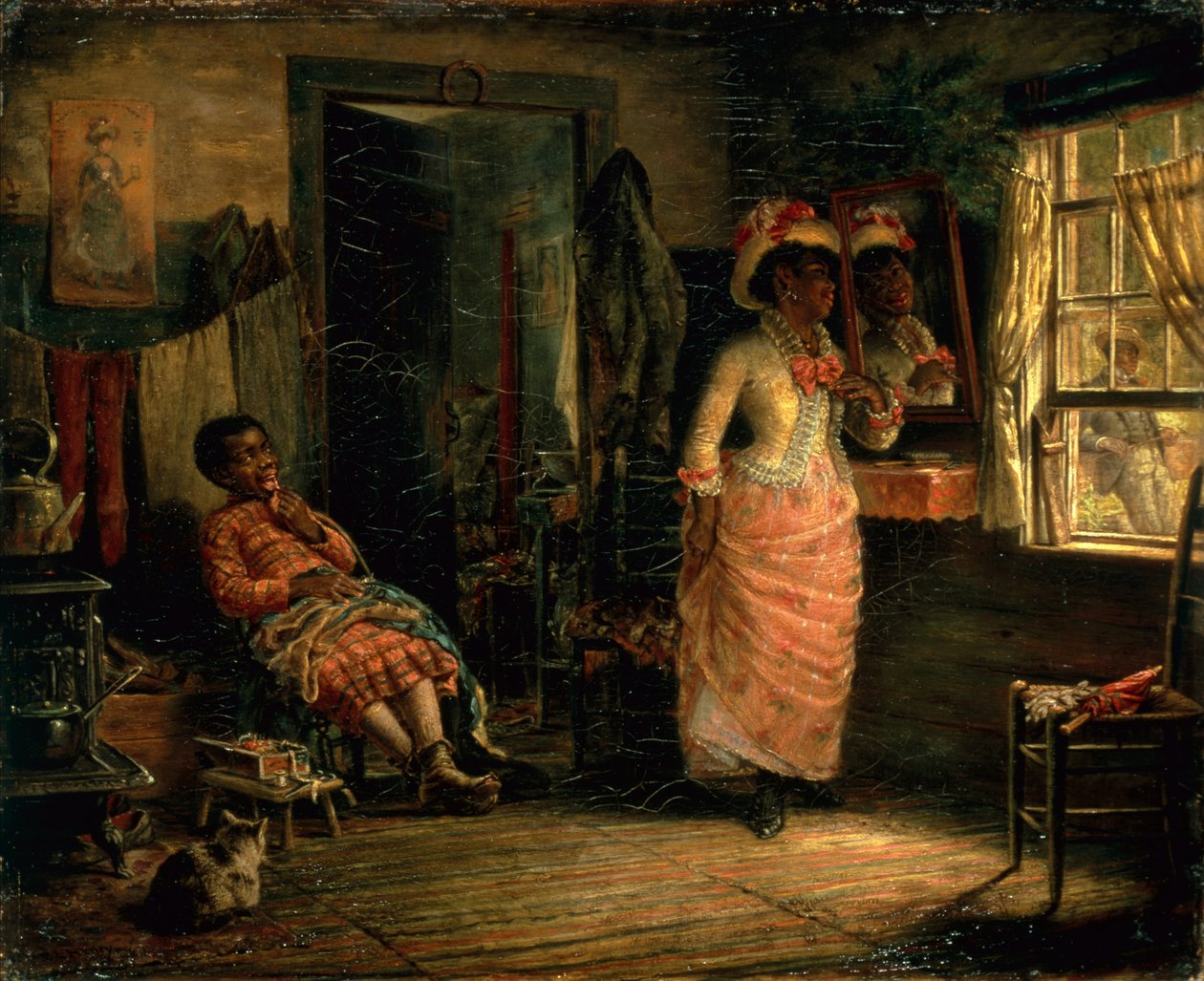 O Parlamaya Bağlı (tuval üzerine yağlı boya) by Edward Lamson Henry