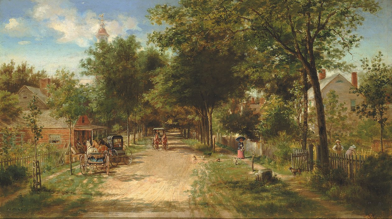 Ülke Mağazası, 1885. by Edward Lamson Henry