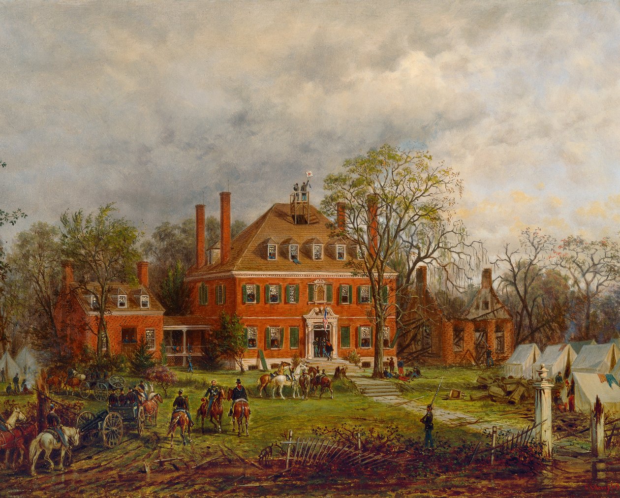 Eski Westover Evi by Edward Lamson Henry