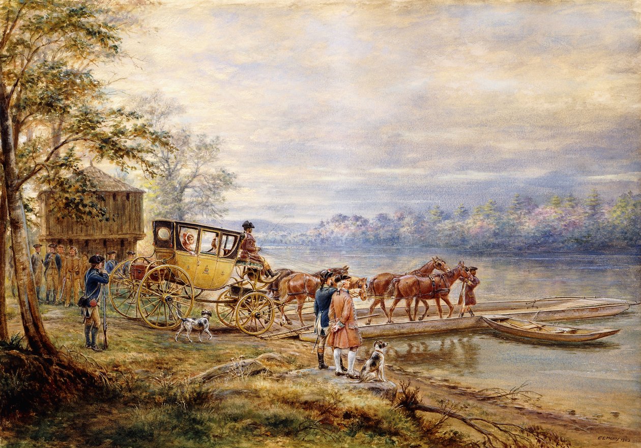 Vapuru Beklerken, 1902 by Edward Lamson Henry