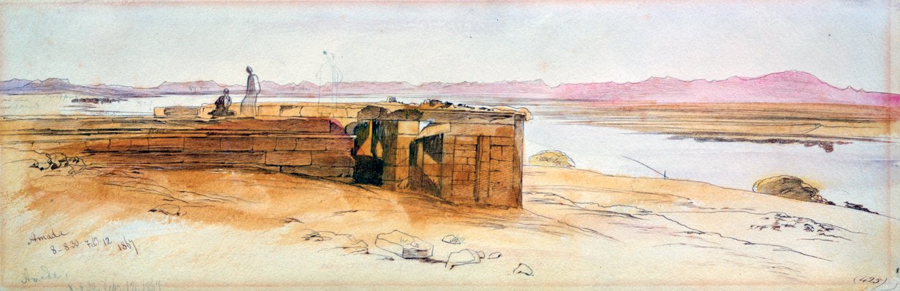 Amada, 12 Şubat 1867 by Edward Lear