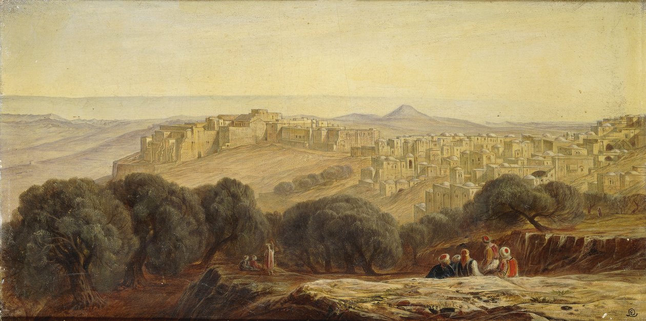 Beytüllahim, 1873 by Edward Lear