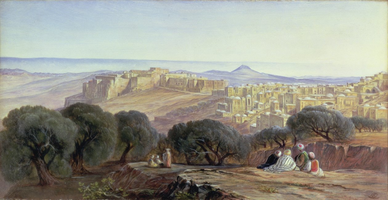 Beytüllahim, 1879 by Edward Lear