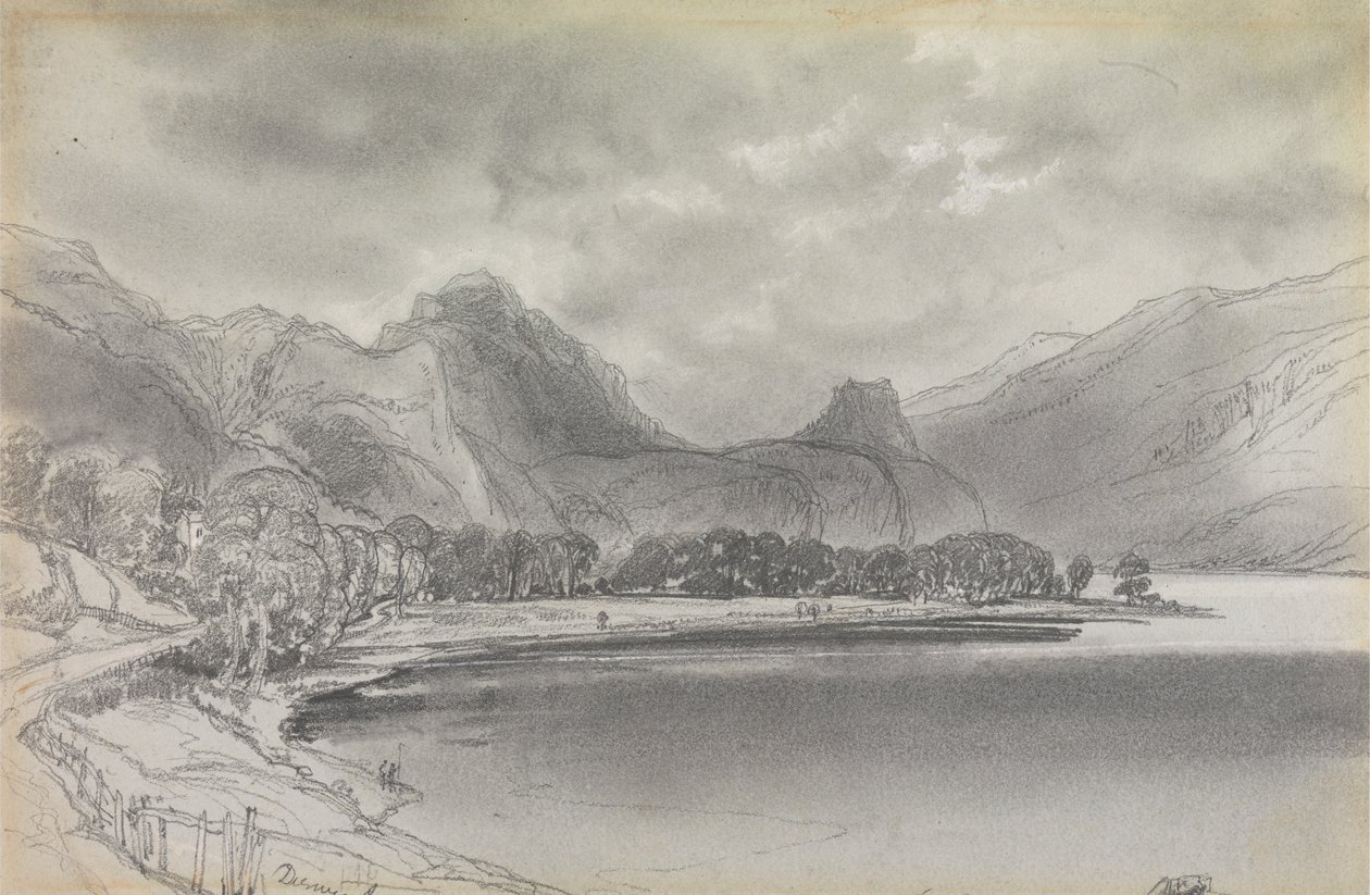 Derwentwater by Edward Lear