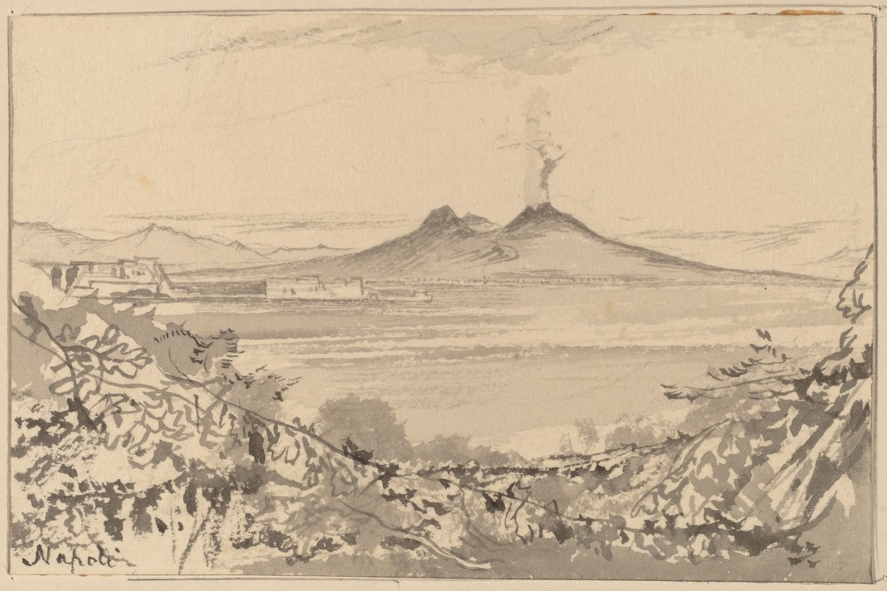 Napoli, 18841885. by Edward Lear