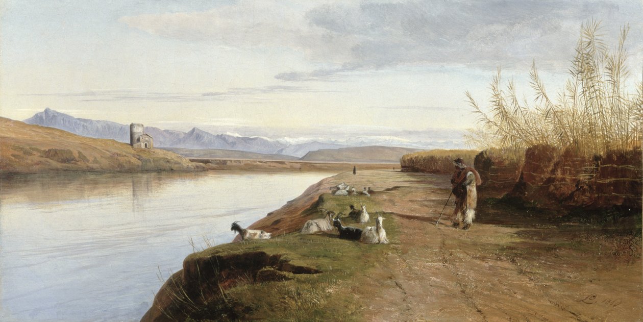 Roma Kampanyası, 1860 by Edward Lear