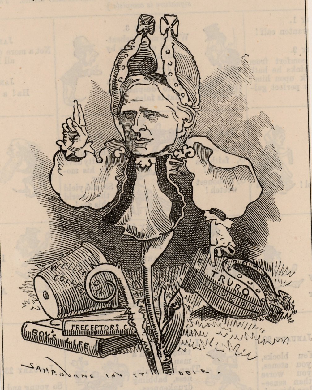 Edward Beyaz Benson by Edward Linley Sambourne