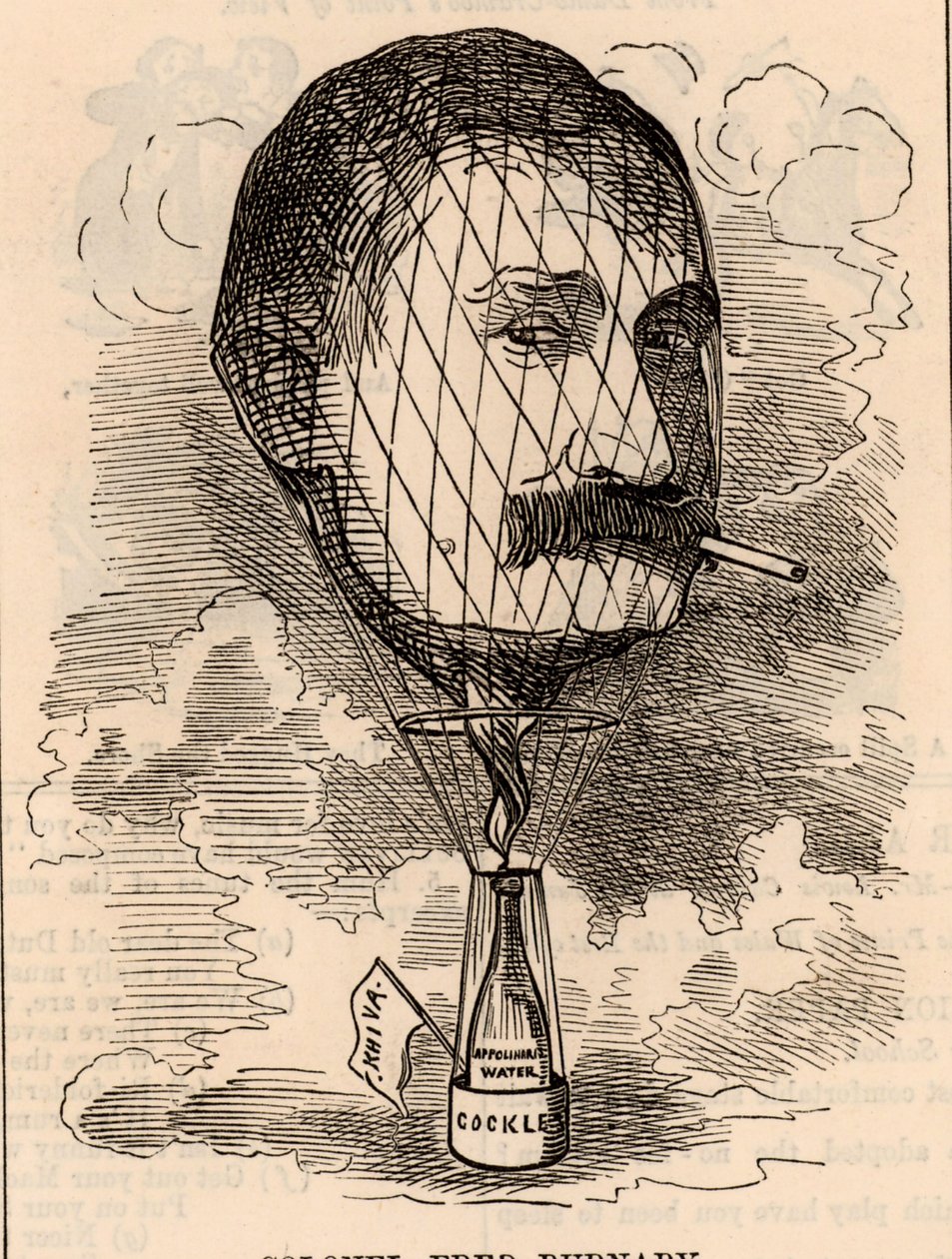 Frederick Gustavus Burnaby by Edward Linley Sambourne