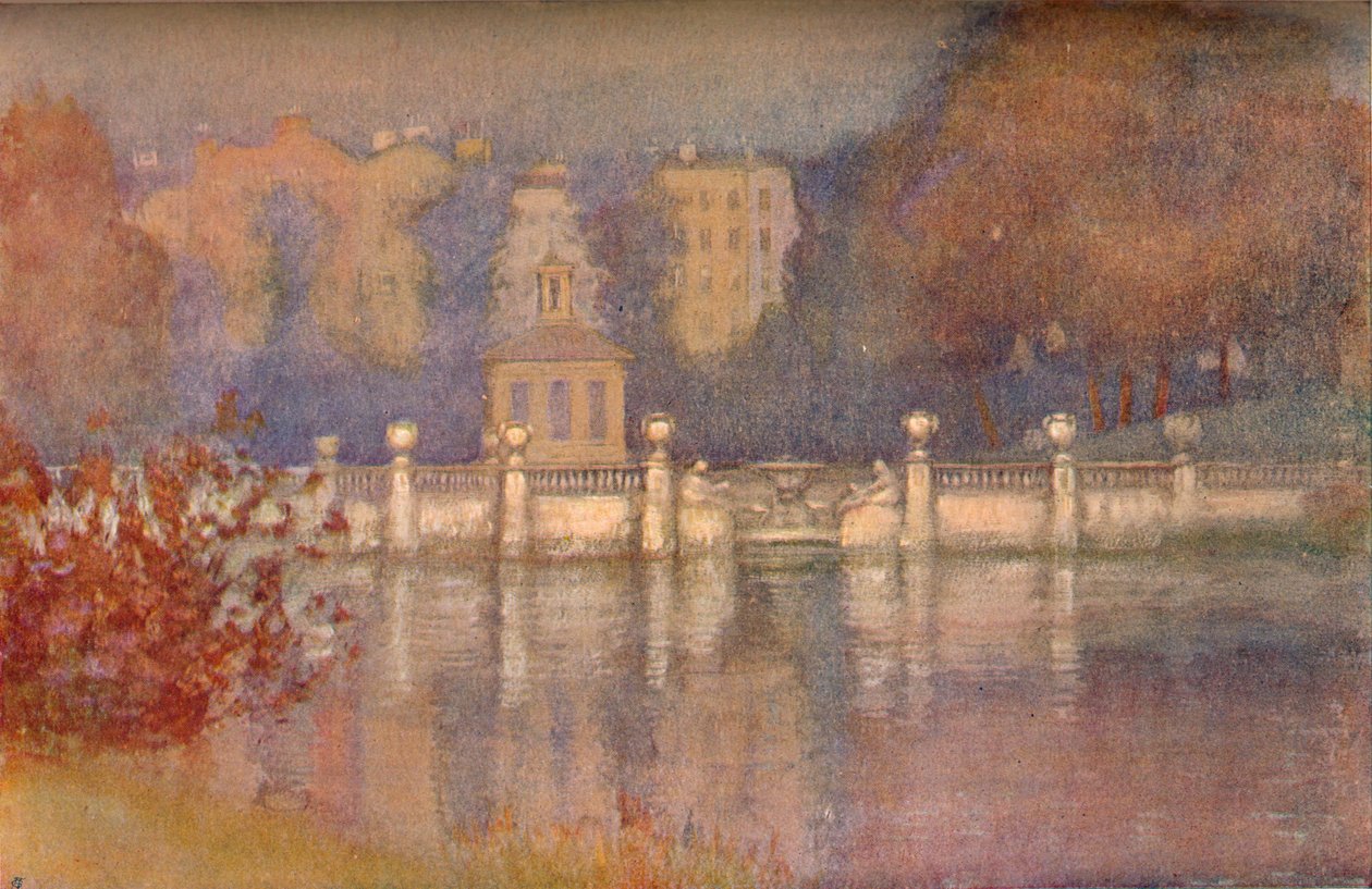 Serpantin, Hyde Park, c1911 by Edward Louis Lawrenson