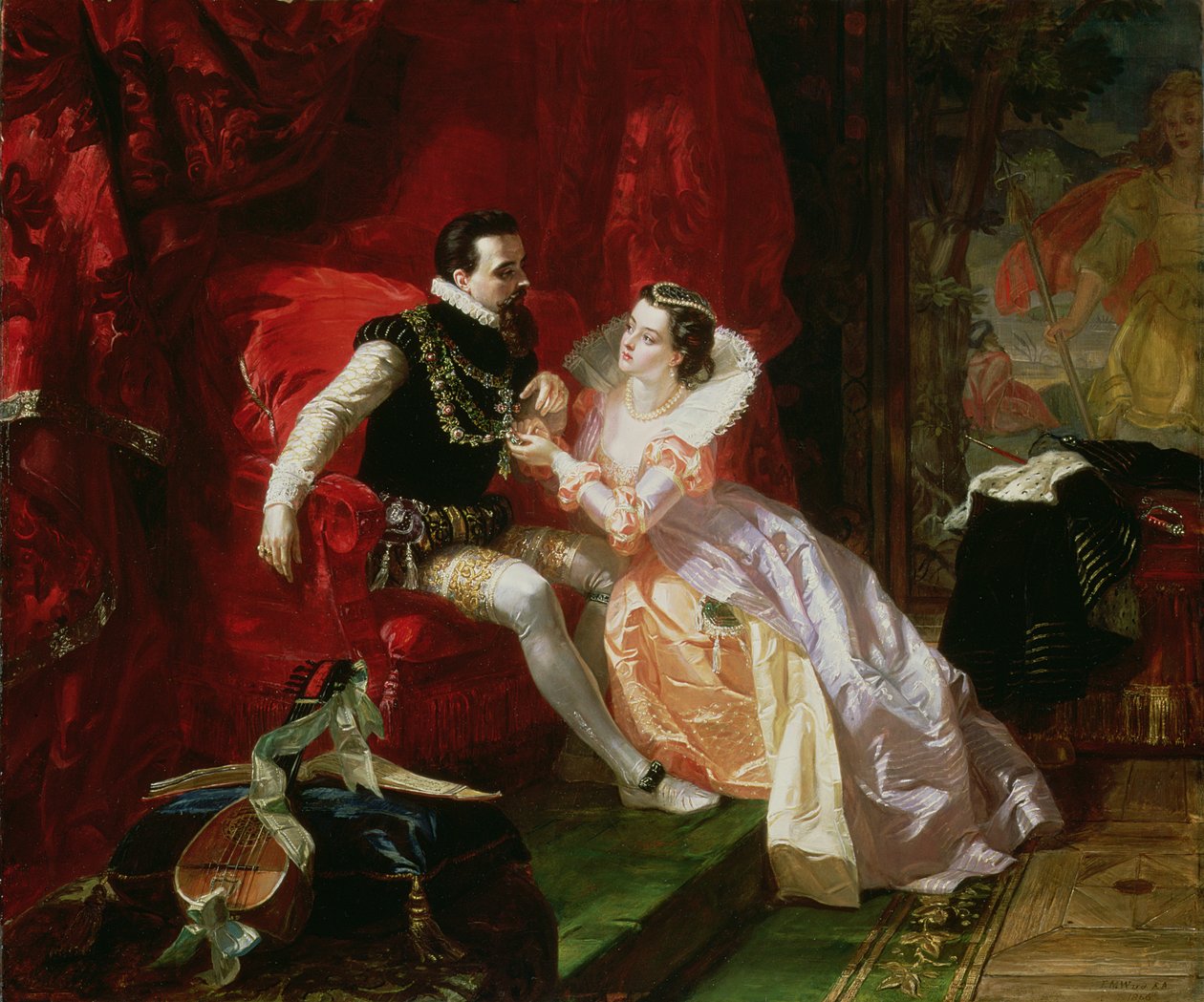 Leicester ve Amy Robsart, Cumnor Hall