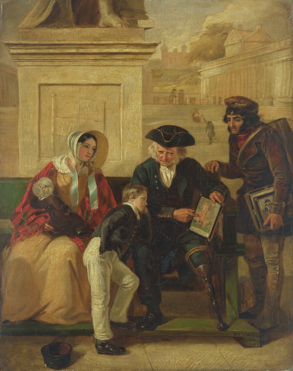 Aboukir Gazisi, 1844 by Edward Matthew Ward