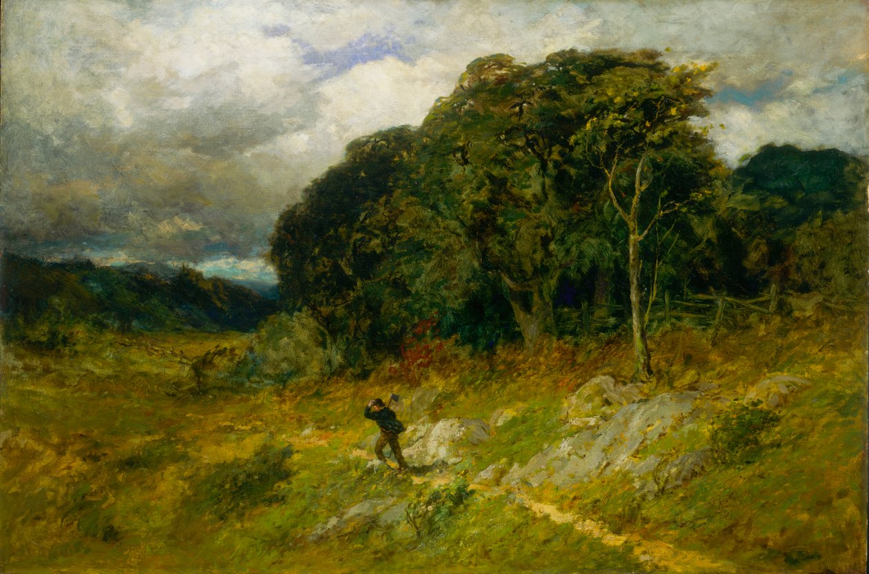 Yaklaşan Fırtına, 1886. by Edward Mitchell Bannister