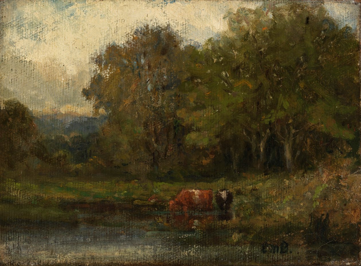 Manzara, 1895. by Edward Mitchell Bannister