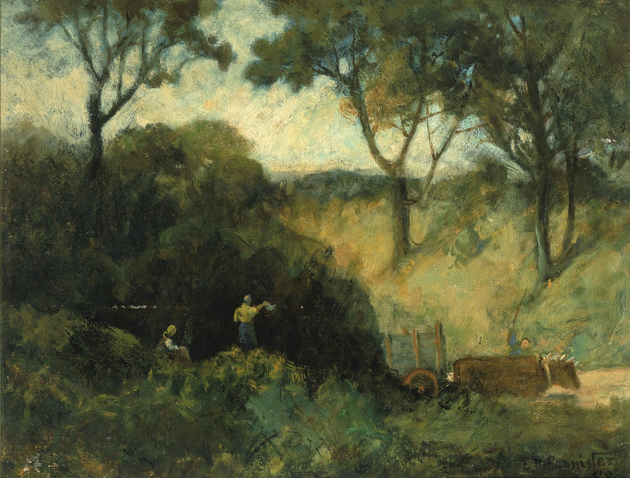 Selam, 1895. by Edward Mitchell Bannister