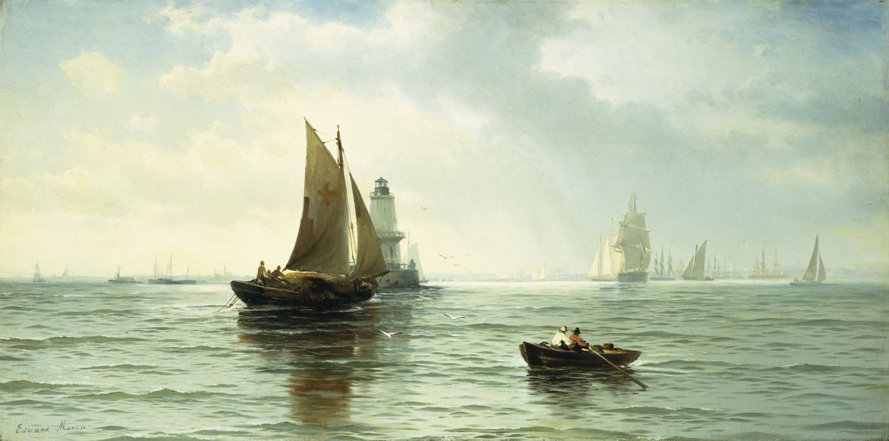 Deniz Feneri Çevresi, by Edward Moran