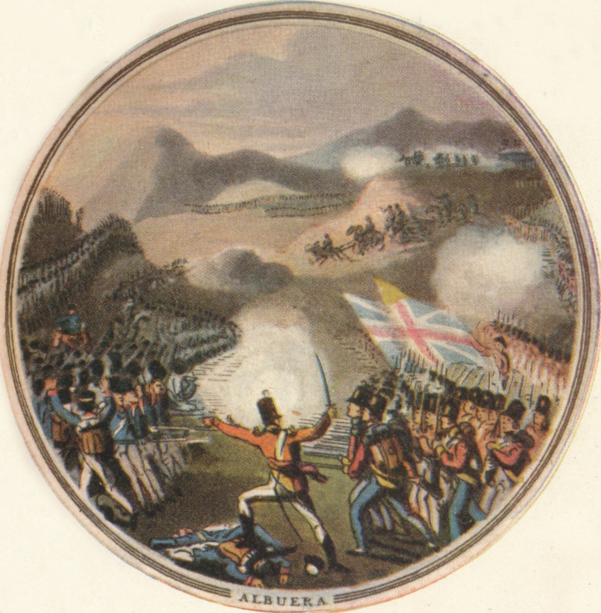 Albuera Savaşı, 1815, 1910 by Edward Orme