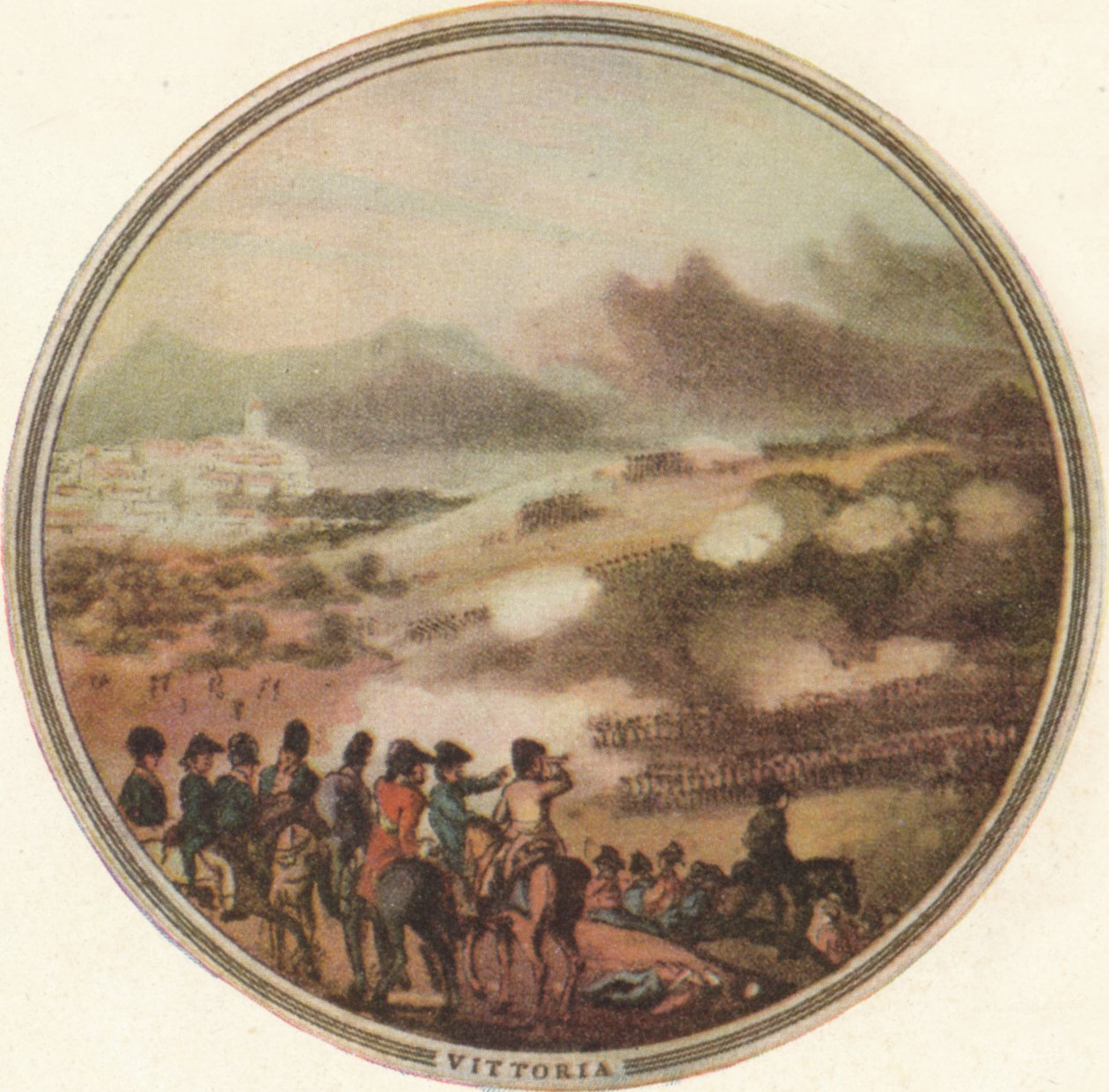 Vittoria Savaşı, 1815 1910 by Edward Orme