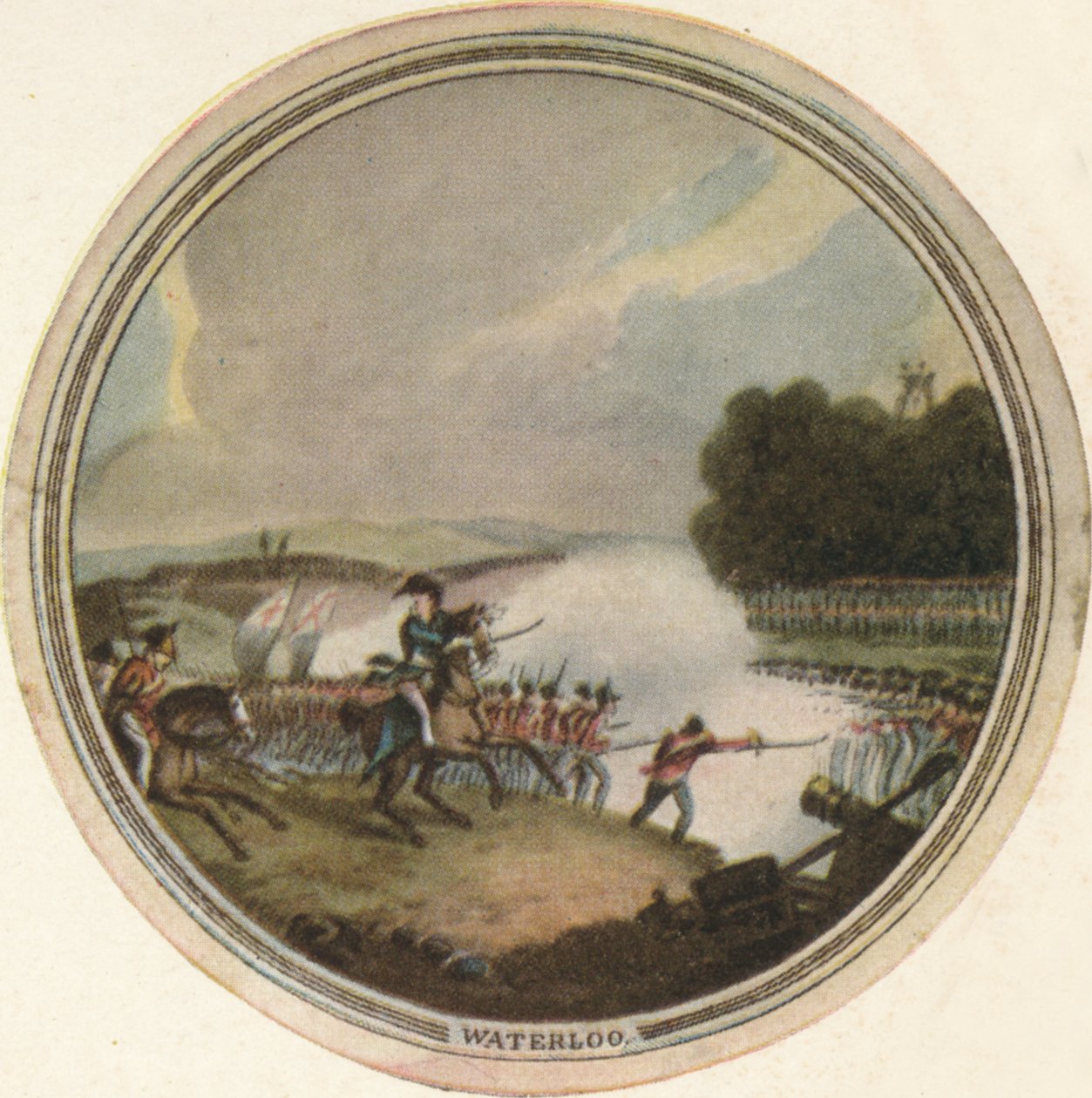 Waterloo Savaşı, 1815, 1910 by Edward Orme