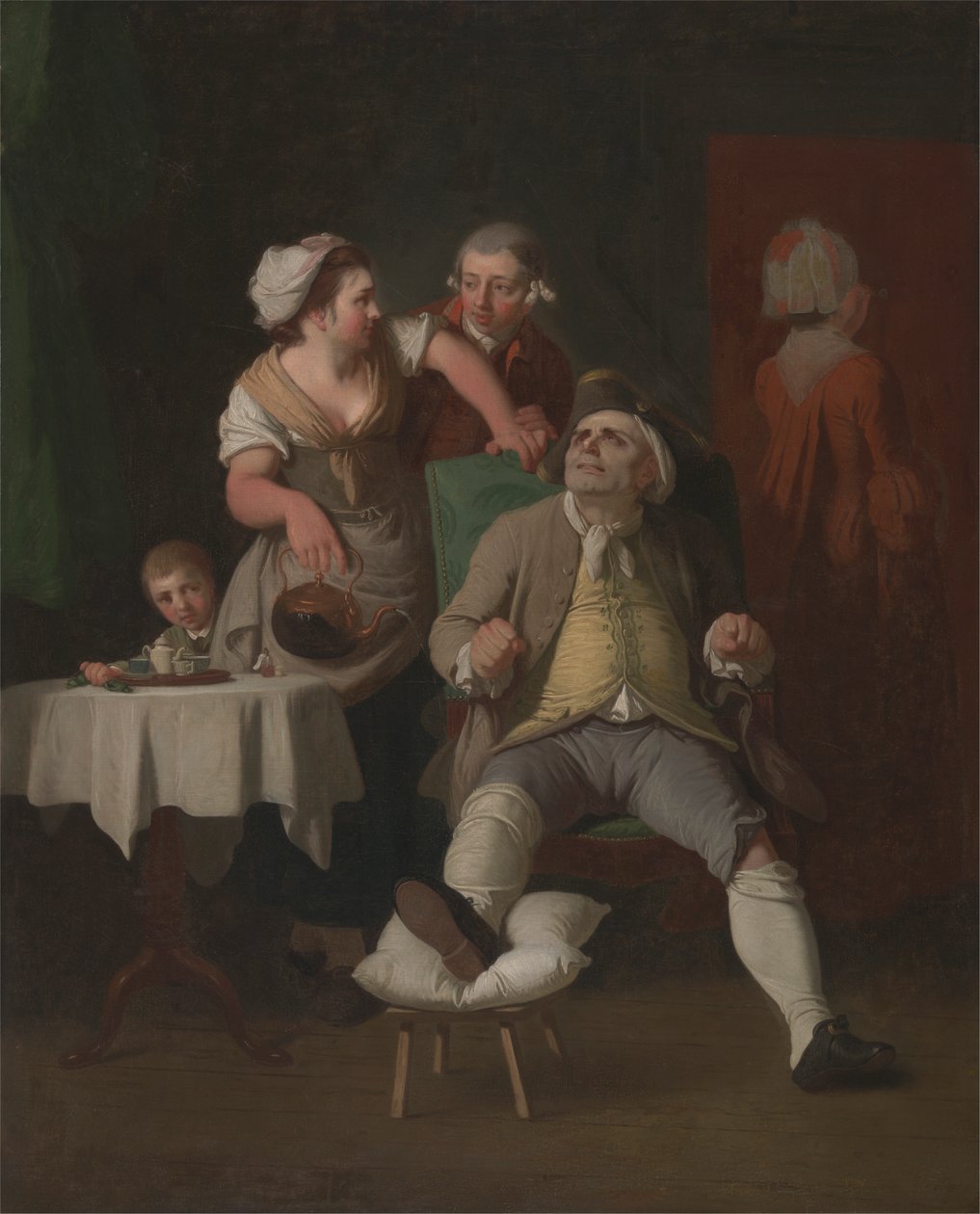 İhmalle Cezalandırılan Müsrif by Edward Penny