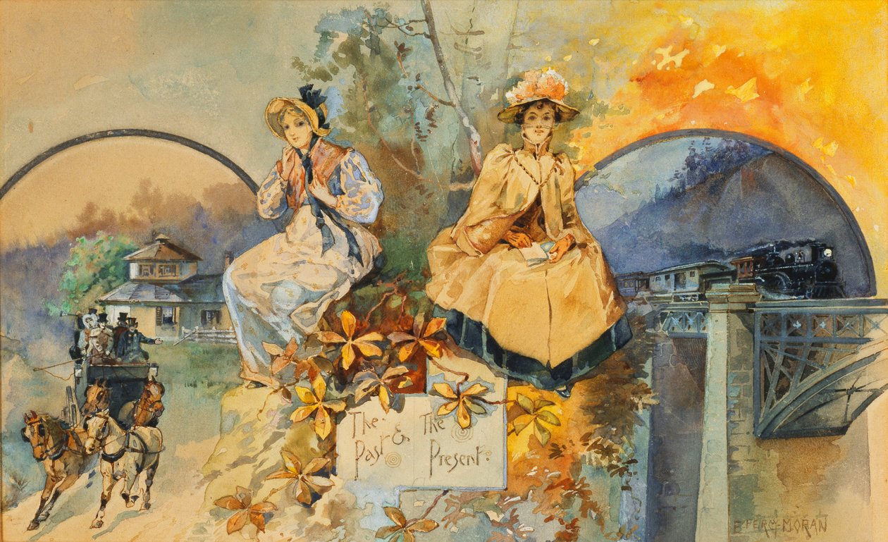 Geçmiş ve Bugün, by Edward Percy Moran