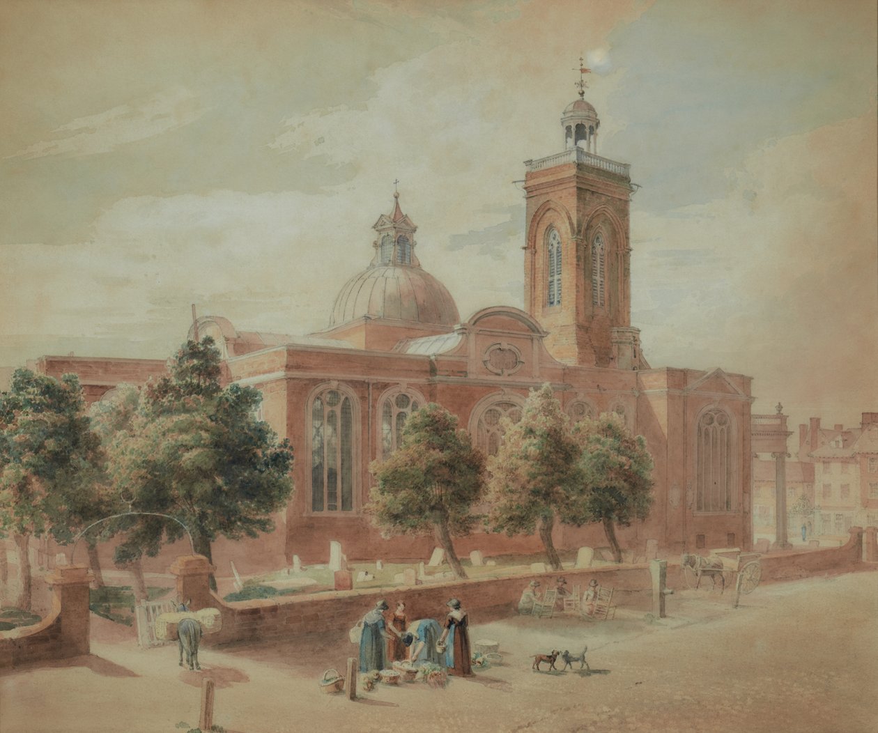 Tüm Azizler Kilisesi, Northampton by Edward Pretty