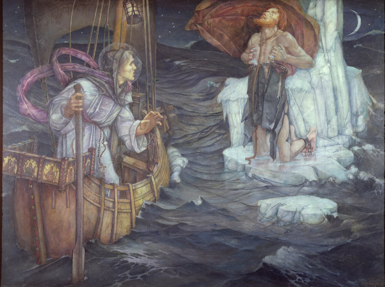 Aziz Brendan, 1908 by Edward Reginald Frampton