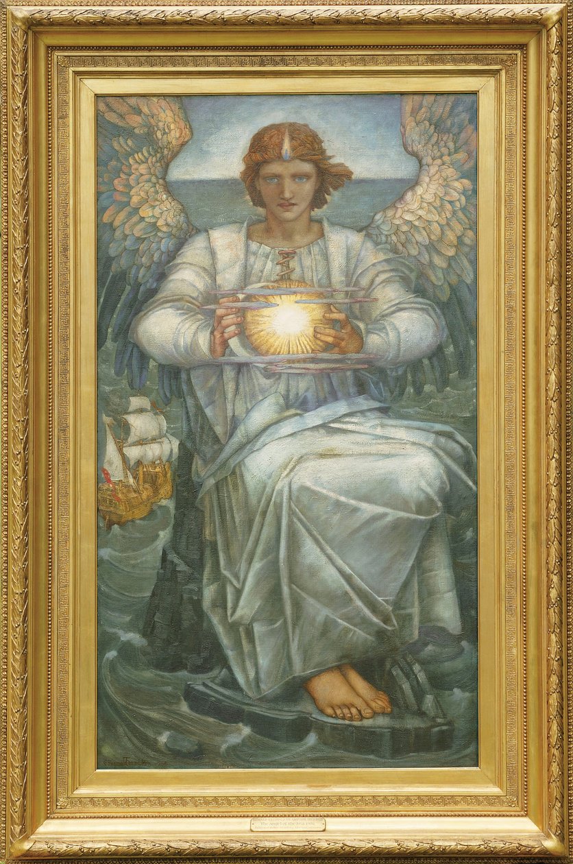 Deniz Meleği, 1906 by Edward Reginald Frampton