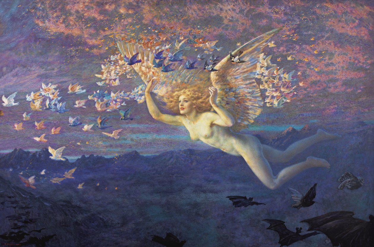Sabahın Kanatları by Edward Robert Hughes