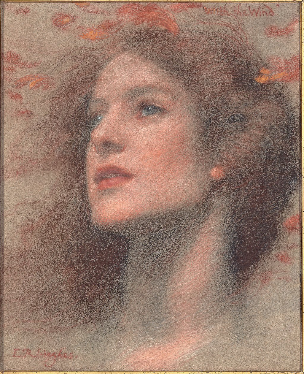 Rüzgarla by Edward Robert Hughes