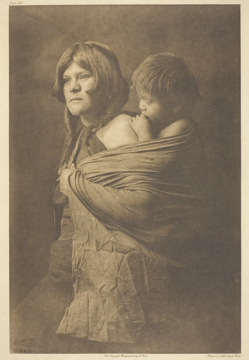 Bir Hopi Anne by Edward S. Curtis