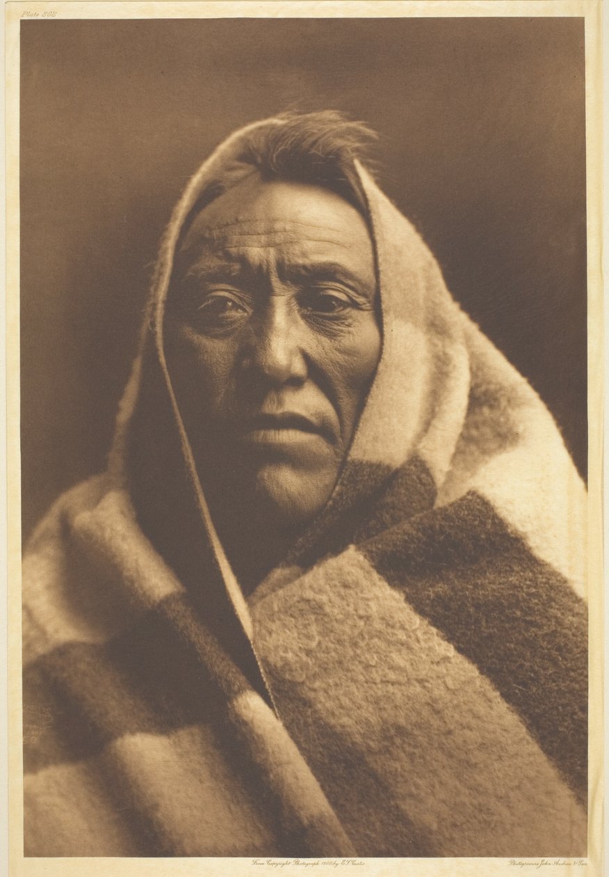 Orta Buzağı-Piegan by Edward S. Curtis
