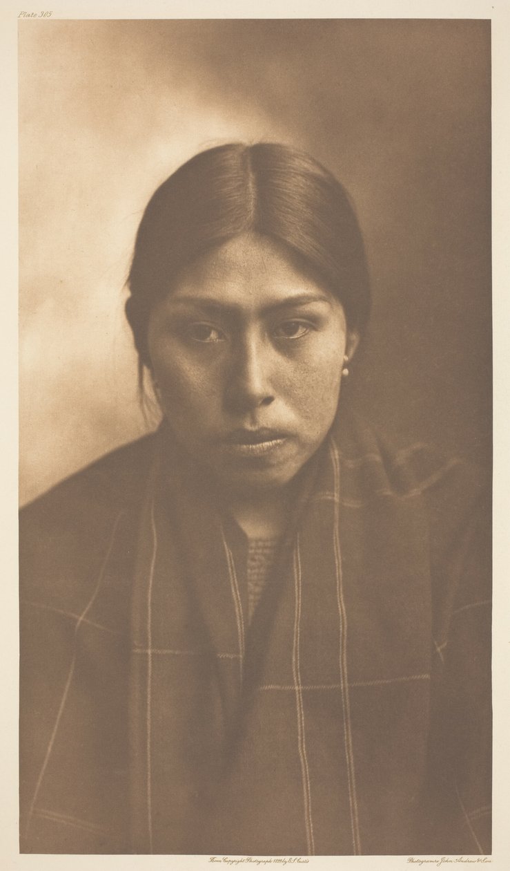 Sukuamlı Kadın by Edward S. Curtis