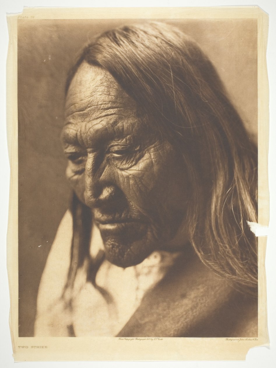 iki vuruş by Edward S. Curtis